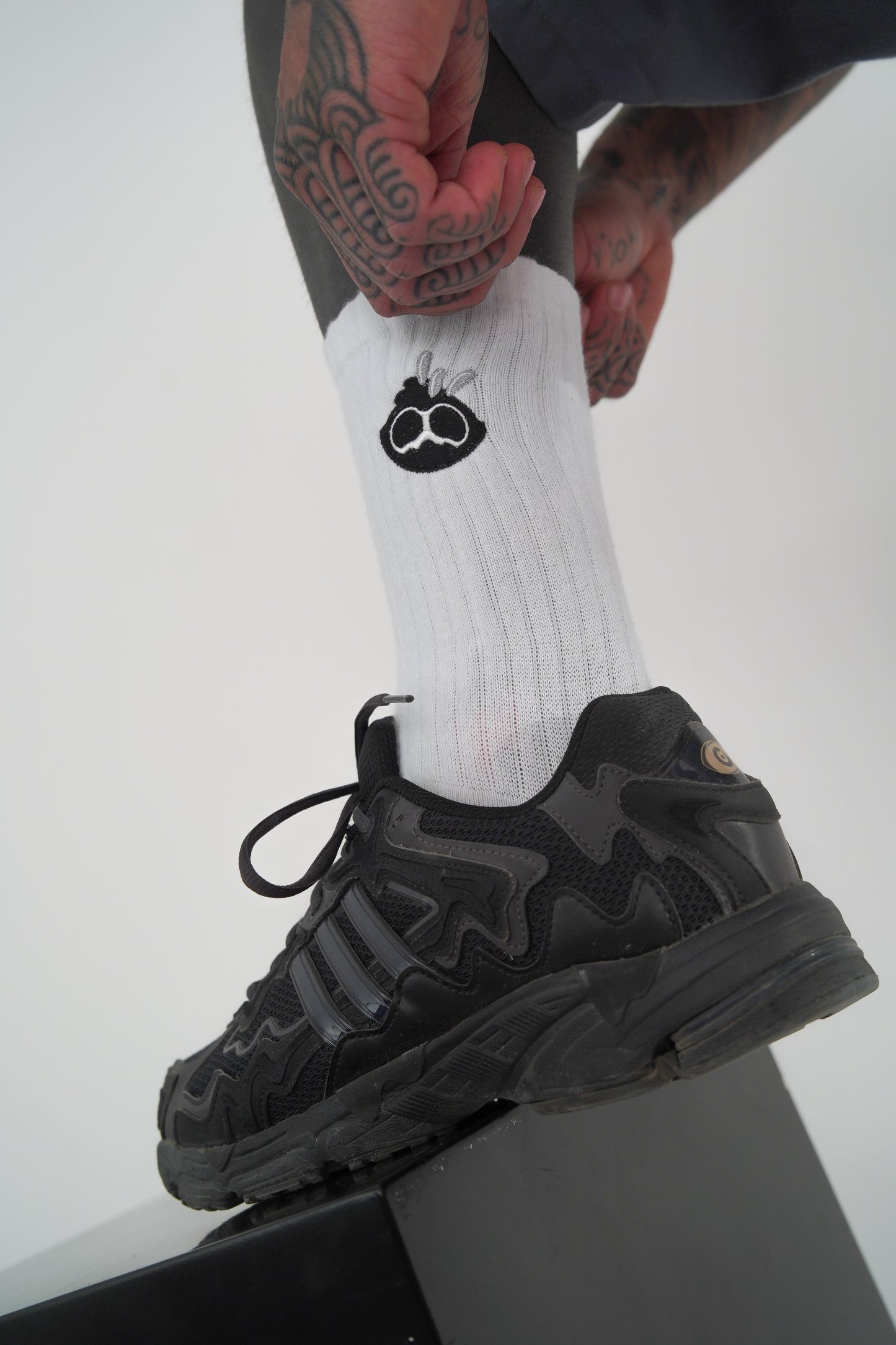 CALCETINES DROP — WHITE EDITION