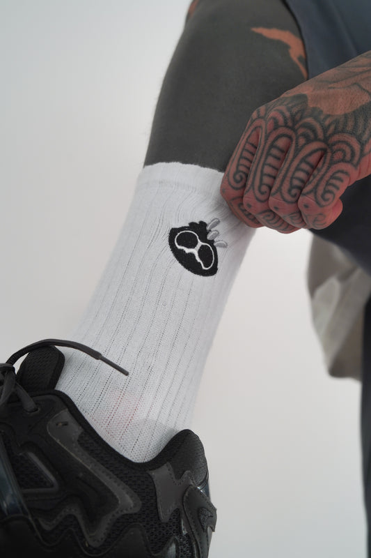 CALCETINES DROP — WHITE EDITION