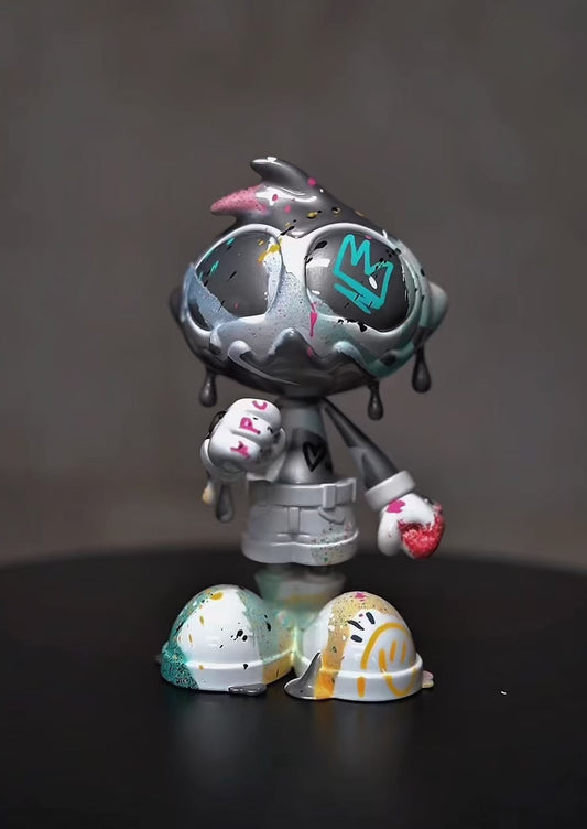 DROP Blanco + Plata personalizado por JokeKPC - Edición limitada